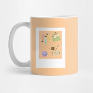 Aesthetic Artist Watercolor Paints Mug